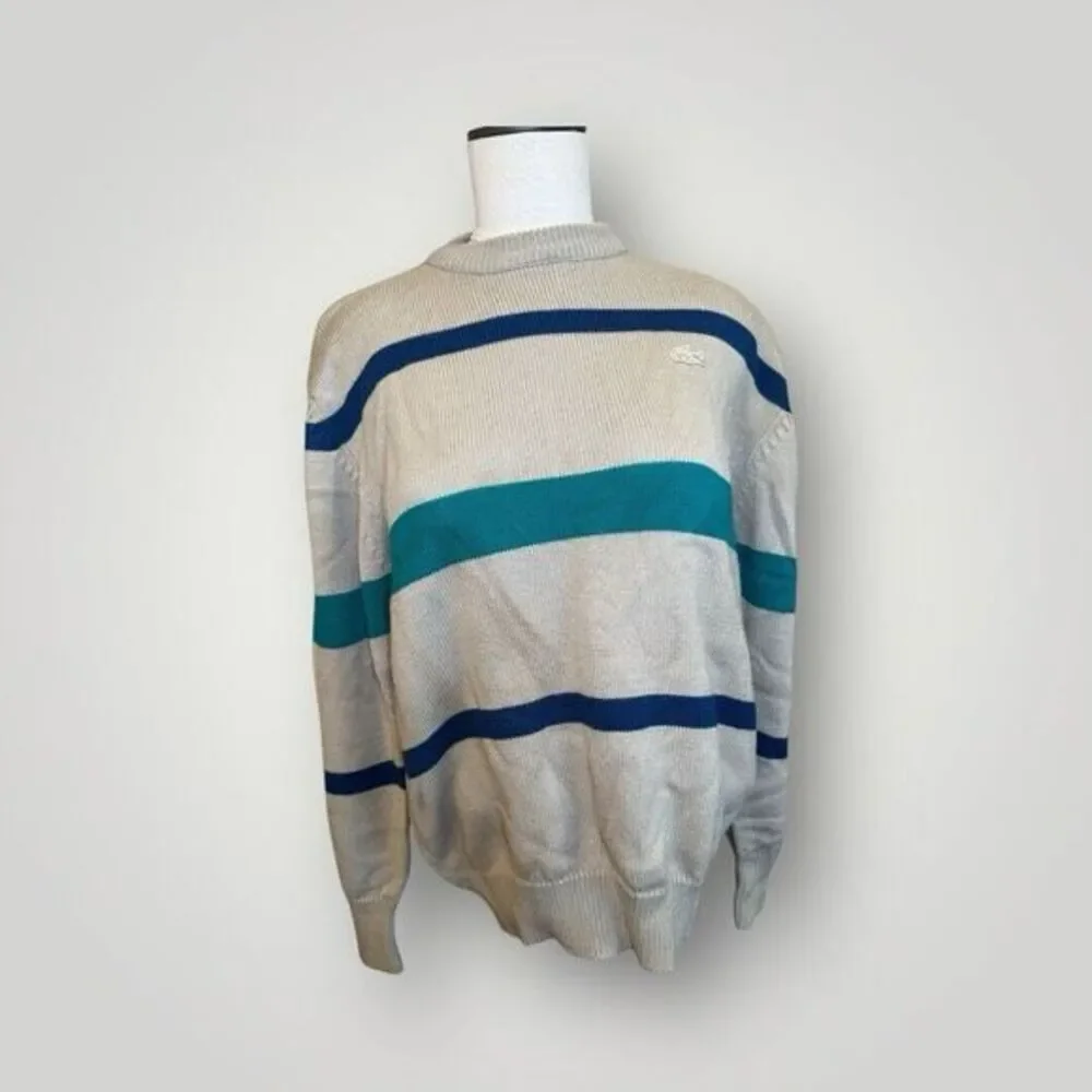Vintage Lacoste Izod Crew Neck‎ Sweater Youth XL Fit Womens Small
